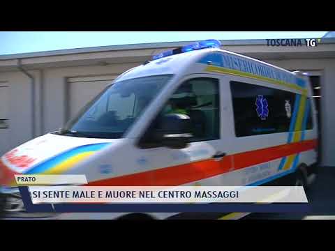 2022-01-17 PRATO - SI SENTE MALE E MUORE NEL CENTRO MASSAGGI