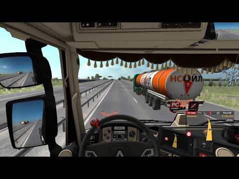 euro truck simulator 2 VER. 1.36  testing a renault truck