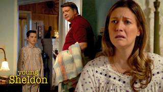 The One Time Sheldon Didn’t Want His Mom Around | Young Sheldon