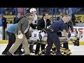 NHL: Players Stretchered Off
