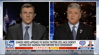 James O'Keefe LIVE on Hannity to discuss Project Veritas #ExposeTwitter BOMBSHELL! 01-14-21