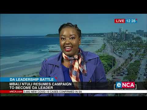 Ntuli kick start campaign to lead the DA