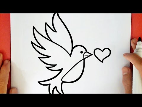COMMENT DESSINER UN OISEAU