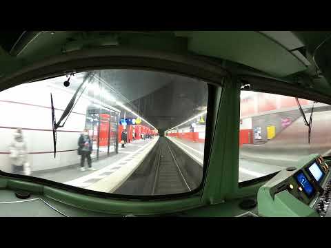 360° Führerstandsmitnahme S-Bahn München S6 Ostbahnhof - Tutzing BR420