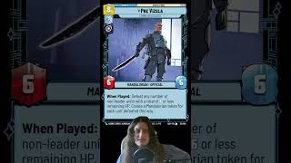 Pre Vizsla, Strong-Willed Ruler - Ashes of the Empire Preview Card Review #starwars #swu