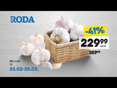 Sveže sa RODA pijace 22. - 25.02.2016.