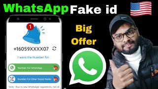 WhatsApp fake id || how to create WhatsApp fake account 2025 Hindi urdu