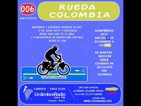 Entrevista Alcibiades - Casa Ciclista en Piendamo - Cauca - Programa Rueda Colombia - #RuedaColombia
