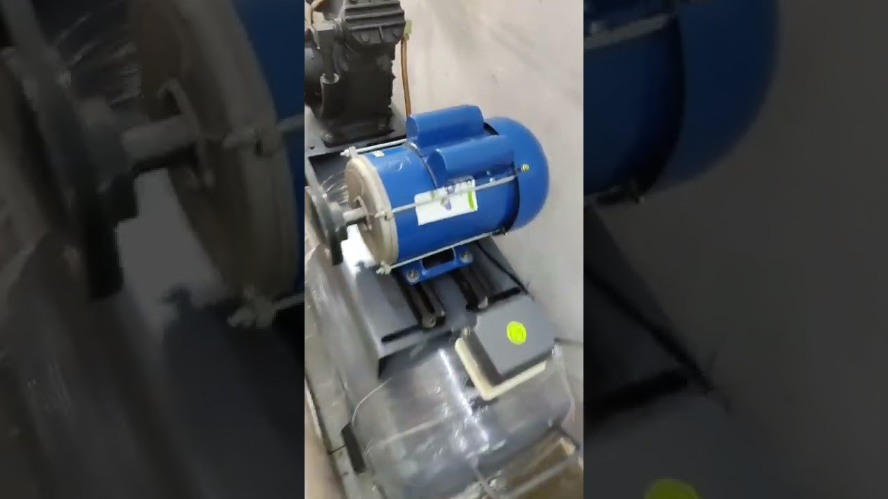 Watch video 3 hp double piston heavy duty air compressor 2 hp Crompton motor single phase📞☎️9173703966☎️📞 ROYAL👑 Now 3 hp double piston heavy duty air compressor 2 hp Crompton motor single phase📞☎️9173703966☎️📞 ROYAL👑