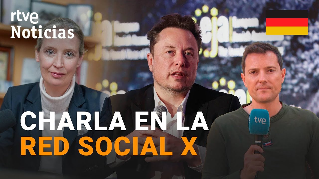 ALEMANIA: ELON MUSK entrevista en X a la ULTRADERECHISTA ALICE WEIDEL: "HITLER ERA COMUNISTA" | RTVE