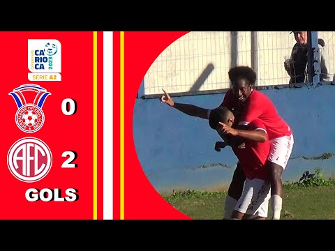 GONÇALENSE 0X2 AMERICA - 4ª RODADA - TAÇA SANTOS DUMONT - CARIOCA A2 2023