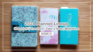 2024 Planner Lineup | Hobonichi | Travelers | Moleskine | Take a Note EP 73 🇯🇵