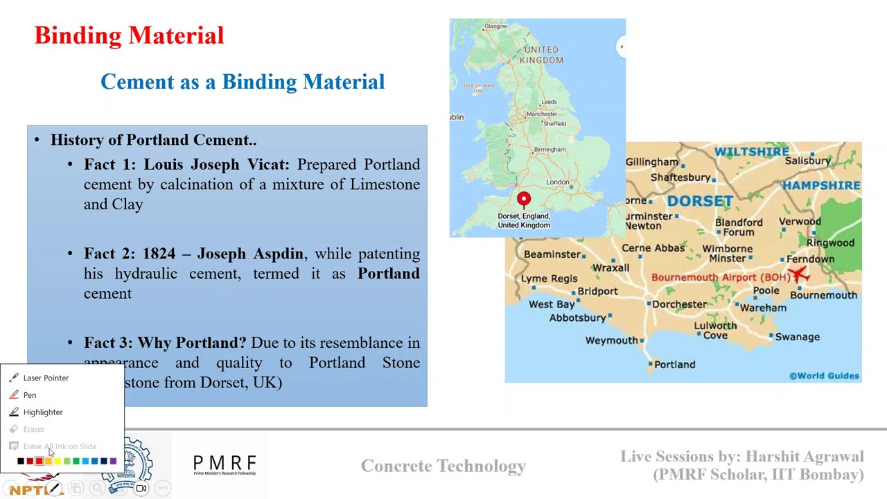 Concrete Technology NPTEL WEEK 1: Basics of Concrete and Cement