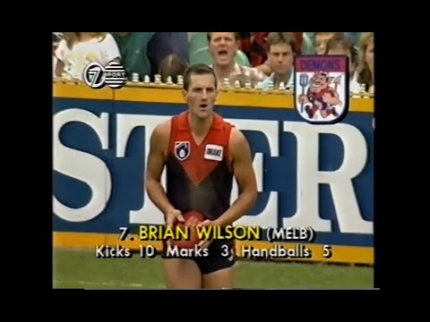 1990 AFL - Melbourne v Essendon - Round 3 - MCG