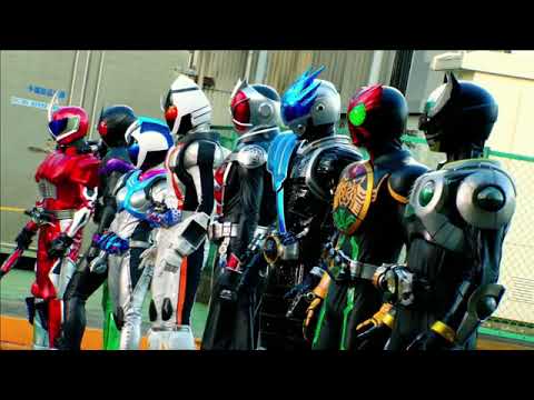 Kamen Rider Fourze And Wizard Team Up 《credits to toei company》