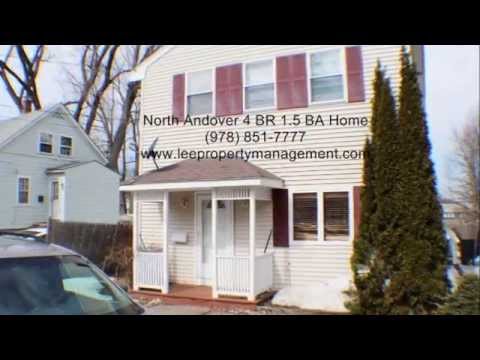 N. Andover 4 bedroom Single Family Home for rent. Convenient Location $2200 per month