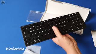 Produkttest Seenda Kabellose Tastatur Kanäle (2.4G+BT4.0+BT4.0) / Funktastatur mit Bluetooth.