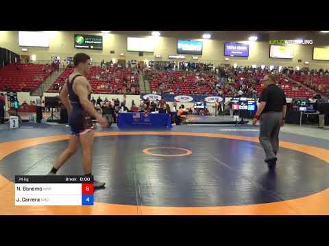 2018 Marine Corps US Open/Senior Men's Freestyle 74 Rnd Of 32 - Nicholas Bonomo (WWC) Vs. Jonathan