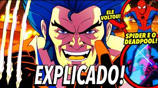 EXPLICADO! X MEN 97 2 TEMPORADA EP 5! HOMEM-ARANHA, DEADPOOL, ARMA X E O RETORNO DO WOLVERINE BRUTAL