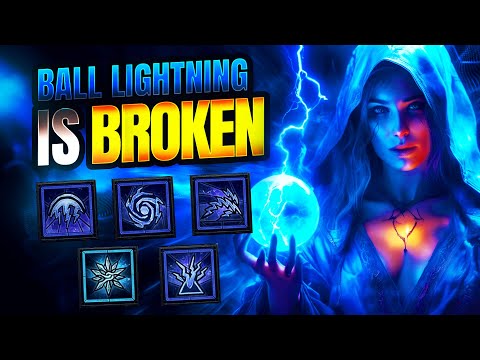 The NEW BEST Sorcerer Levelling Build, INSANE DAMAGE (Ball Lightning 1-50)| Diablo 4 Season 2