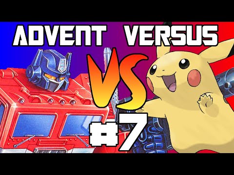Advent Versus Day 7: Transformers vs Pokemon