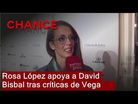 Rosa López defiende a David Bisbal tras las polémicas declaraciones de Vega