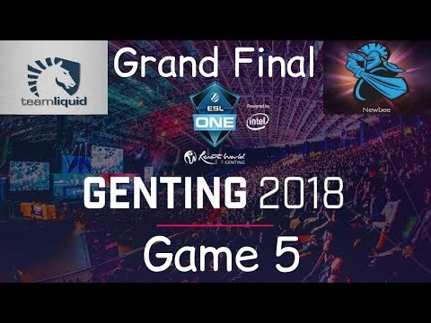 [ EN ] Liquid vs Newbee - Game 5 - ESL Genting - Finals - Highlights