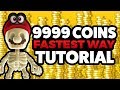 Super Mario Odyssey FASTEST WAY To 9999 COINS TUTORIAL