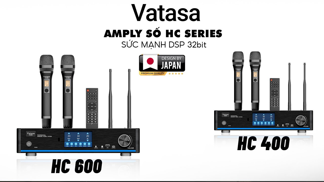 Video sản phẩm Amply Số Vatasa HC400