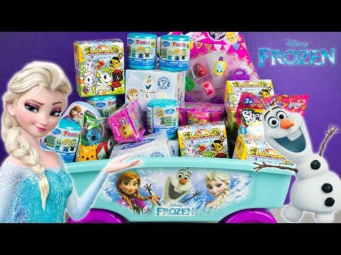 Frozen Surprise Wagon Fashems Unicorno Shopkins Funko Mystery Minis Disney Toys Video