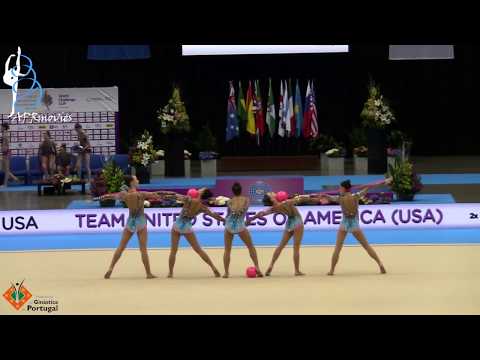 USA - 3 Bolas + 2 Cordas (Balls + Ropes) - AA - WCC Portimão 2017