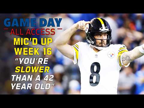 NFL Week 16 Mic'd Up! "Y'all owe me pizza" | Game Day All Access