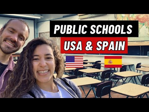 Schools in Spain vs USA | Diferencias Entre la Educación de Estados Unidos y España 🇺🇸🇪🇸