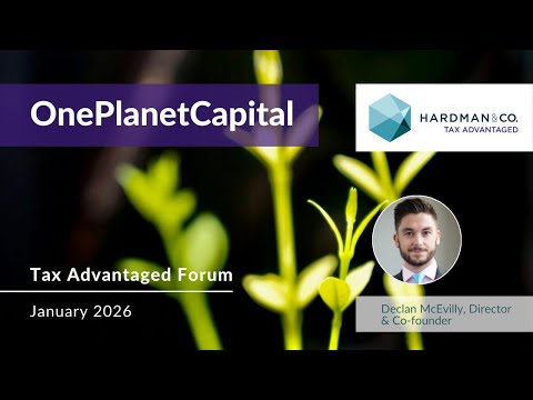 OnePlanetCapital: 'Four distinct approaches to EIS Investing' Forum | January 2026