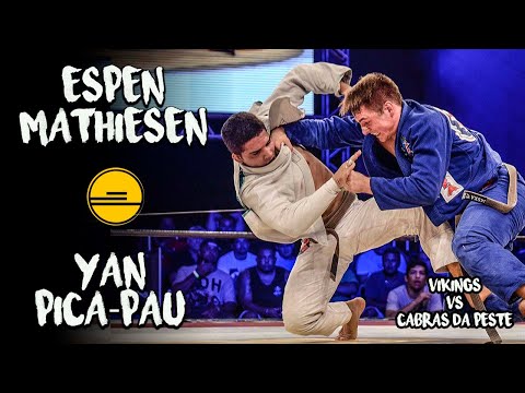 [VIKINGS VS CABRAS DA PESTE] ESPEN MATHIESEN VS YAN PICA-PAU - SEASON 4 PREMIÉRE