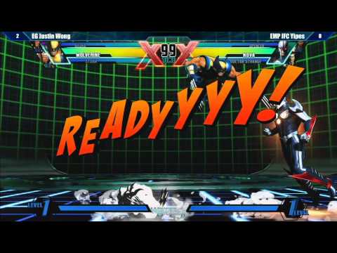 UMVC3 Top 8 EG Justin Wong vs EMP IFC Yipes - Winter Brawl 8 Tournament