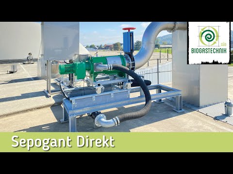Biomasserückführfilter Sepogant Direkt