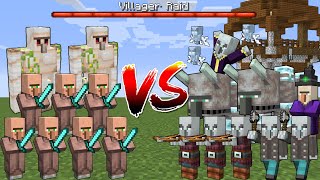 Download lagu VILLAGER Raid (7 Waves) vs Pillager Outpost - Minecraft Mob Battle mp3 Download lagu VILLAGER Raid (7 Waves) vs Pillager Outpost - Minecraft Mob Battle mp3