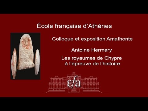 L’apport des fouilles françaises d’Amathonte à l’archéologie chypriote.