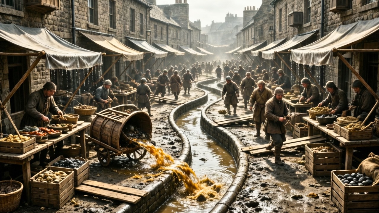 Dirty Streets and Open Sewers - Daily Life in 1200s England