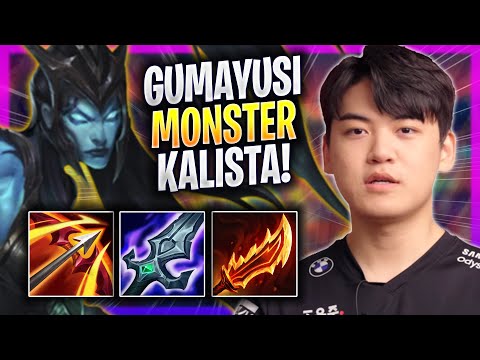 GUMAYUSI IS A MONSTER WITH KALISTA! - T1 Gumayusi Plays Kalista ADC vs Ezreal! | Season 2023