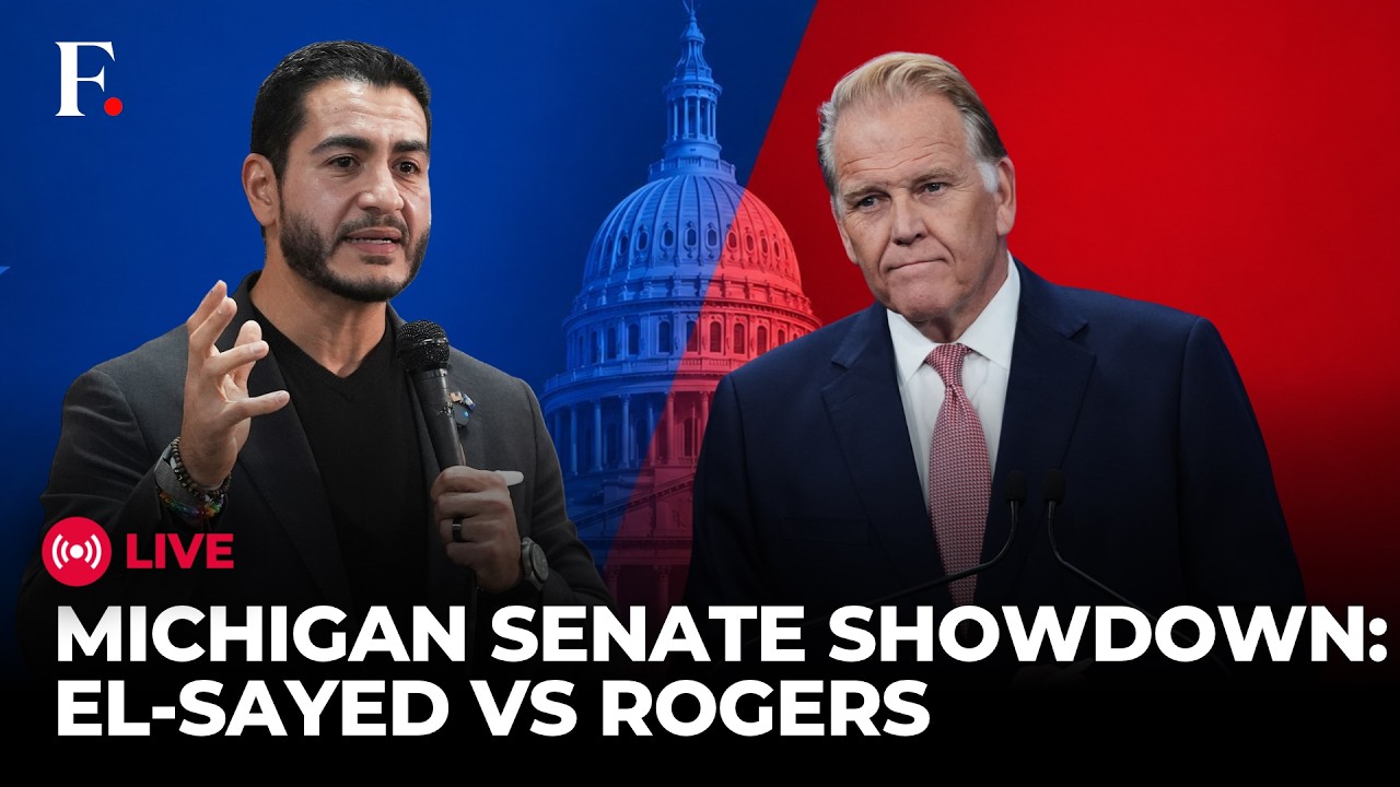 El-Sayed vs Rogers LIVE: Michigan Senate Candidates Face Questions In Detroit | US Midterms 2026
