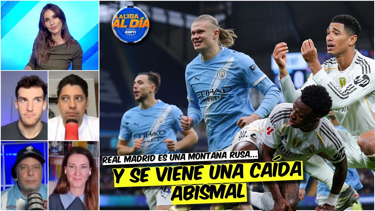 REAL MADRID TIEMBLA porque la máquina del Manchester City es su próximo rival | La Liga al Día