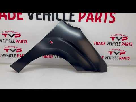 Fits Peugeot Partner Citroen Berlingo Vauxhall Combo 2018- Front Wing Primed With Indicator Hole Driver Side video