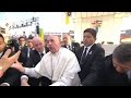 'Don't Be Selfish!' Pope Francis Caught Getting Angry at Crowd