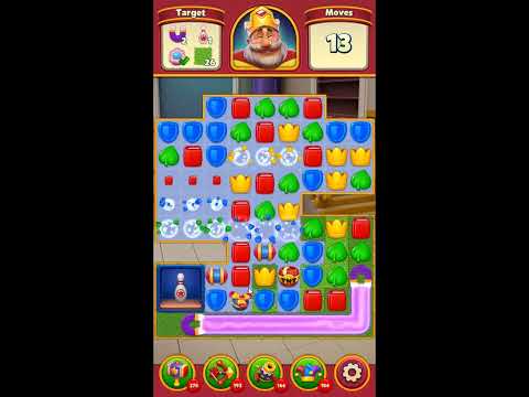 Royal Match Level 4555 - NO BOOSTERS GAMEPLAY 👑 | SKILLGAMING ✔️