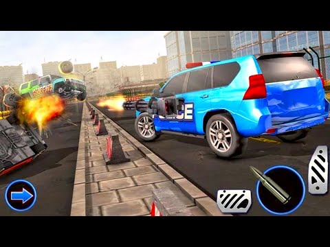 US Police Hummer Car Quad Bike Police Chase Game / Android Gameplay 1080p