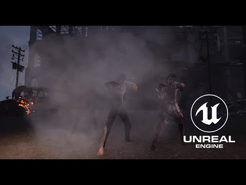 Zombie Unreal engine Environment