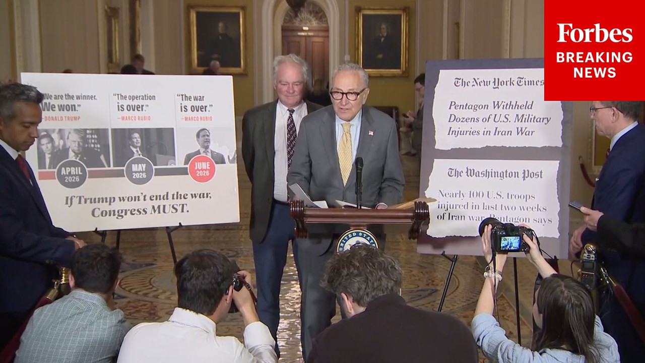 Video | BREAKING NEWS: Schumer Torches Trump And Rubio Over Iran War Amidst Renewed Strikes
