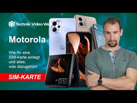 Motorola Handy - SIM-Karte einlegen 2023 📲 Tipps & Hilfe